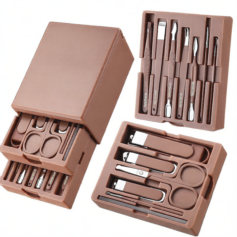 Steel Manicure Tool Nail Clipper Set